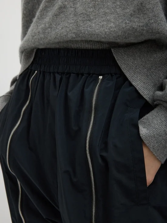 NWT•Tibi Nylon Zipper Joggers, S (regular inseam) - Picture 7 of 14